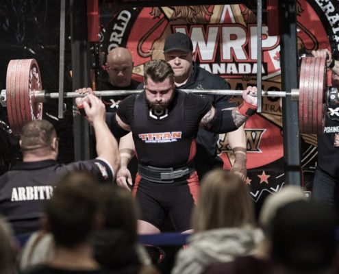 تک اسکوات قدرتی پاورلیفتینگ wrpf